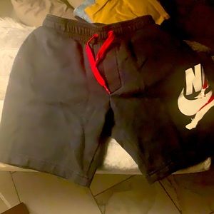 Boys Jordan jump man/ Nike sweat shorts